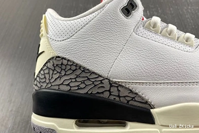 Flexible Jordan 3 Cement White 393 Retro Reimagined DN3707-100 0727